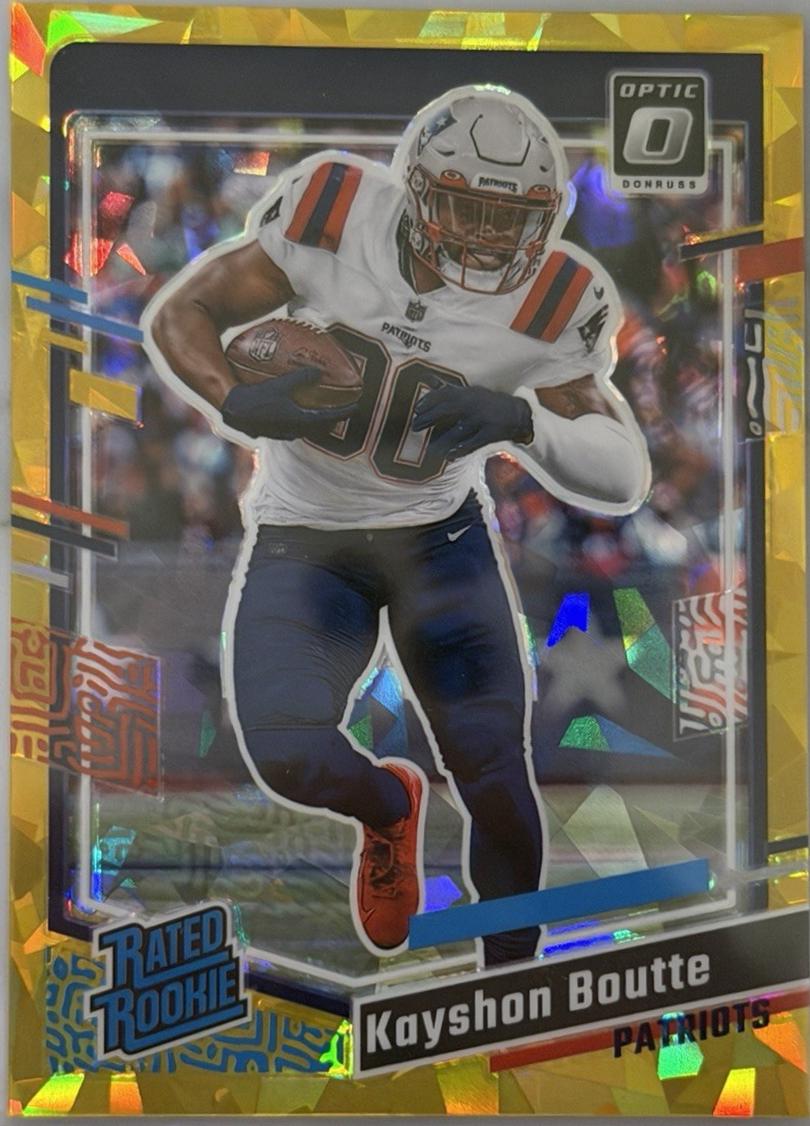 Kayshon Boutte [Optic Preview Gold Ice] #370