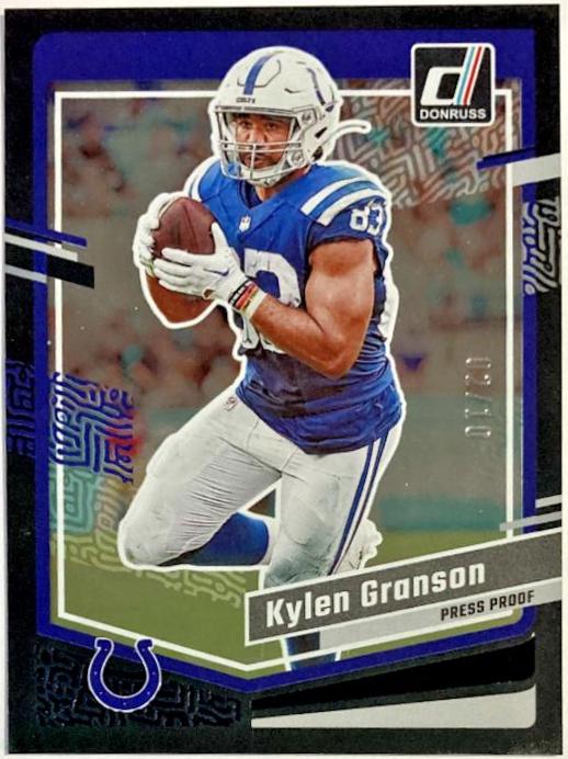 Kylen Granson [Press Proof Black] #128