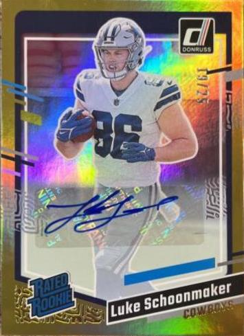 Luke Schoonmaker [Autograph Gold] #325