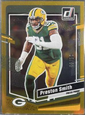 Preston Smith [Press Proof Gold] #111