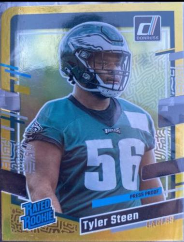 Tyler Steen [Press Proof Gold Die Cut] #384