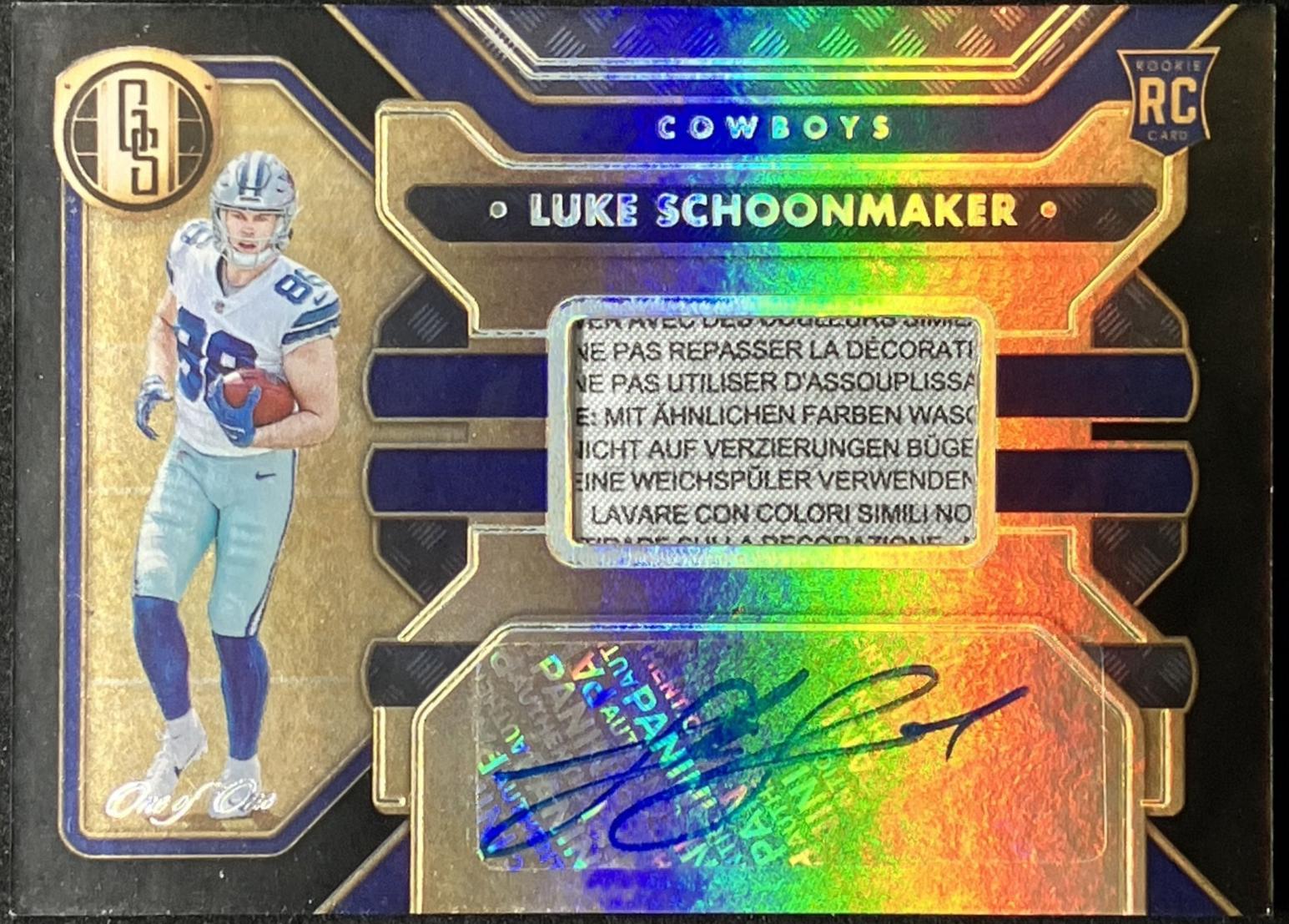 Luke Schoonmaker [Jersey Autograph Prime Tag] #224