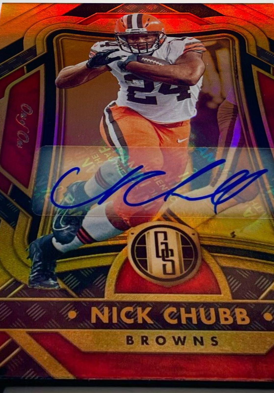 Nick Chubb [Autograph Black] #29