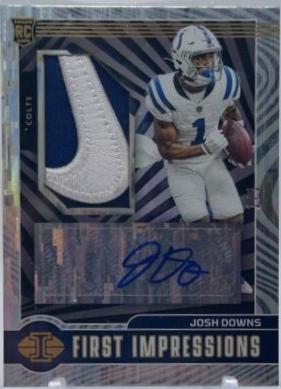 Josh Downs [Purple First Impressions Autograph] #121