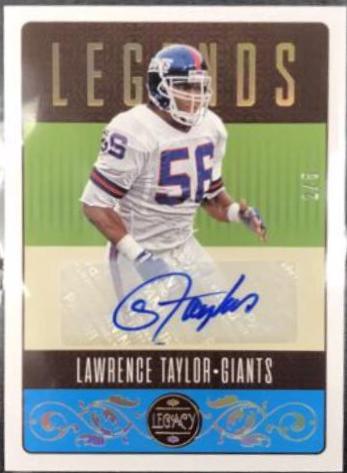 Lawrence Taylor [Autograph] #129