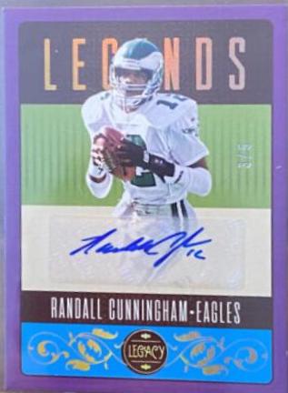Randall Cunningham [Violet Autograph] #139