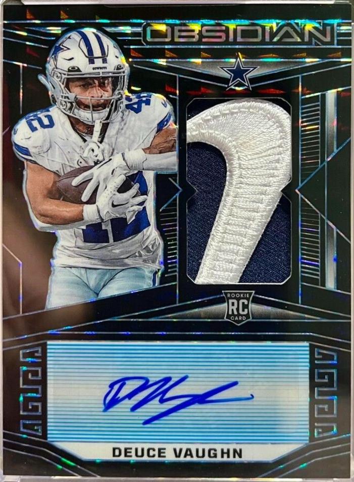 Deuce Vaughn [Blue Finite Electric Etch Autograph] #230