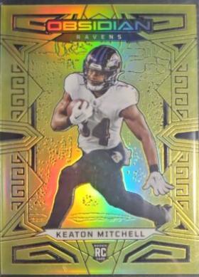 Keaton Mitchell [Gold Flood Electric Etch Asia] #106