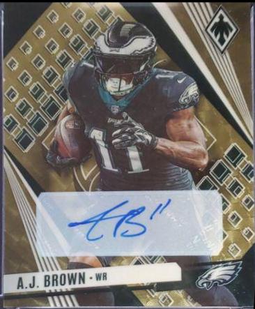 A. J. Brown [Autograph Gold] #61