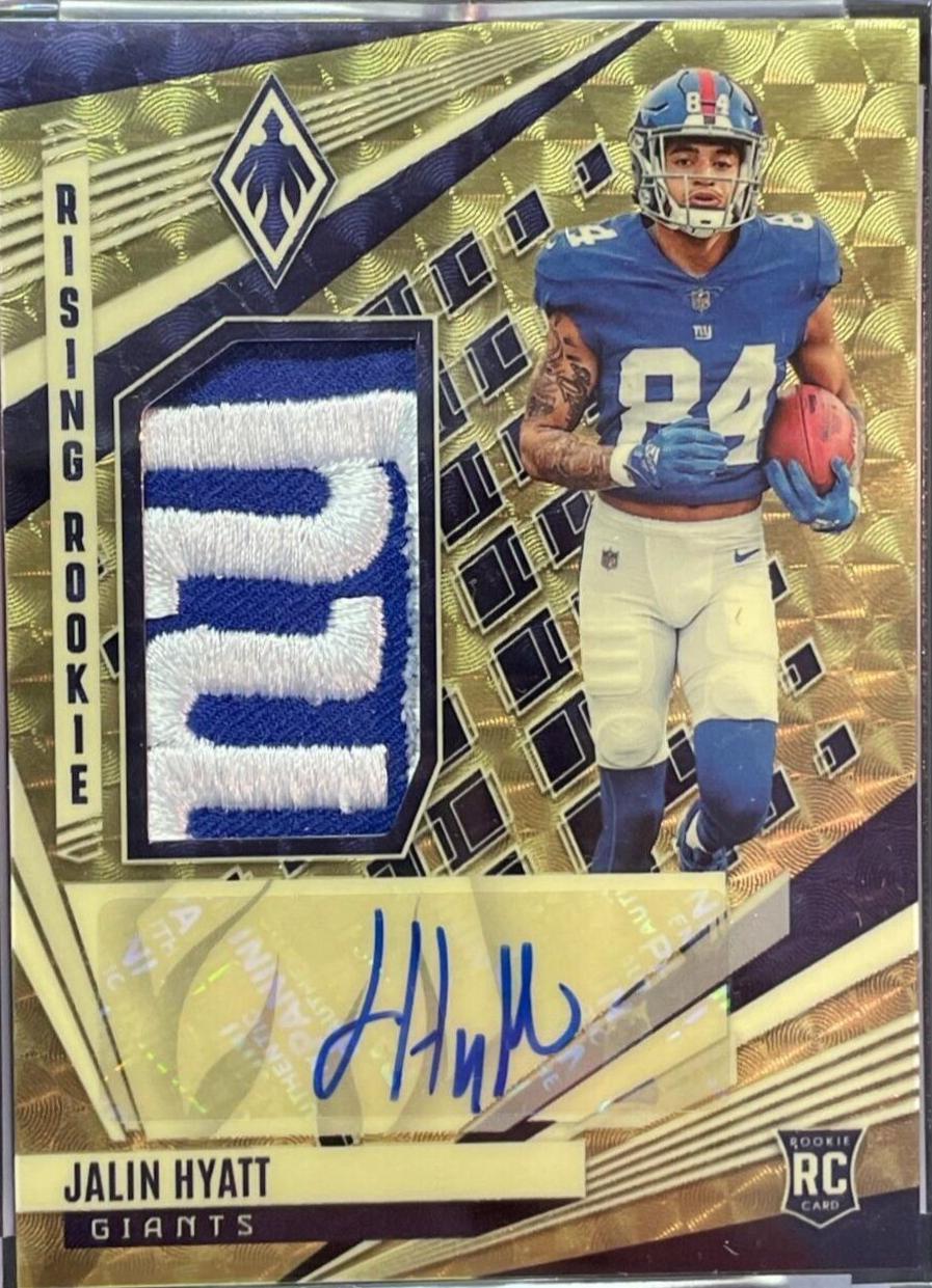 Jalin Hyatt [Autograph Gold] #136