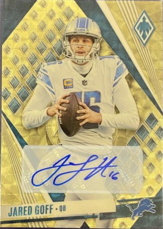 Jared Goff [Autograph Gold] #27