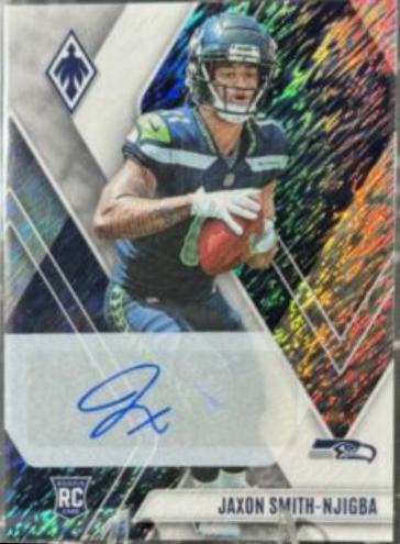 Jaxon Smith Njigba [Autograph White Shimmer] #106