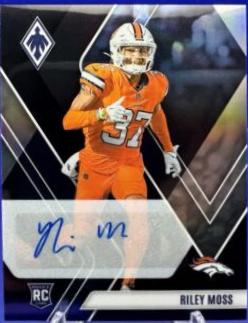 Riley Moss [Autograph Black] #182