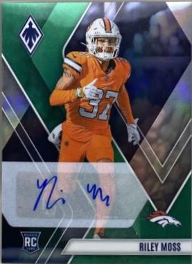 Riley Moss [Autograph Green] #182
