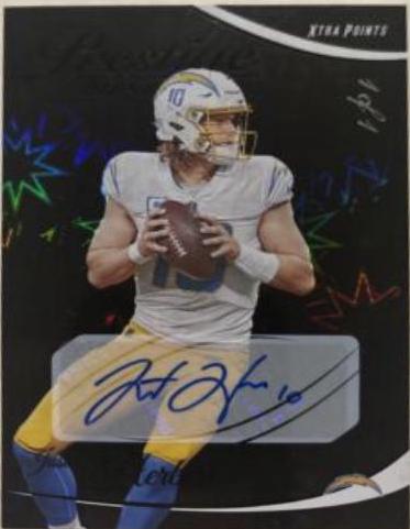 Justin Herbert [Signature Premium Black] #163