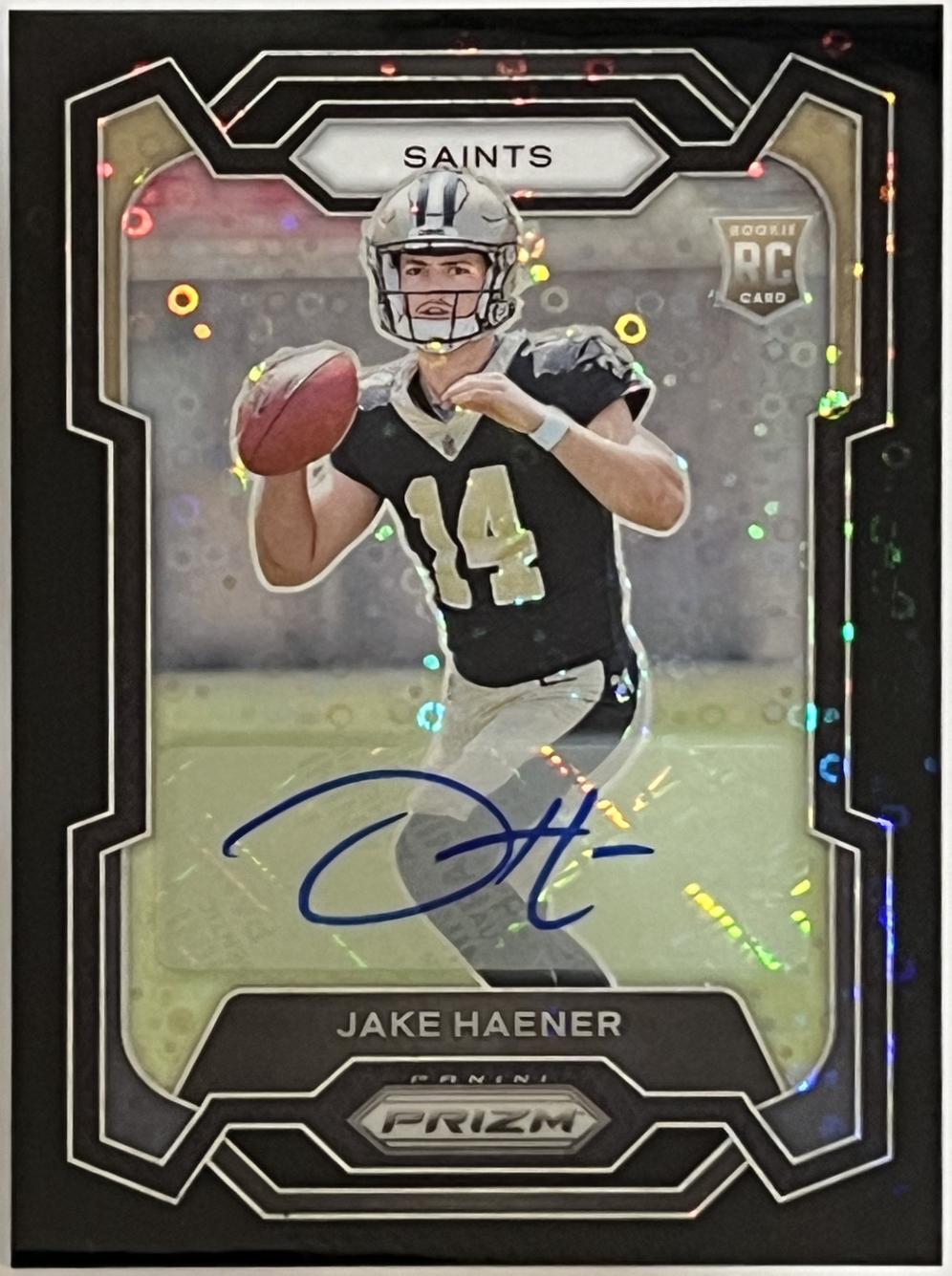 Jake Haener [Autograph Black] #374
