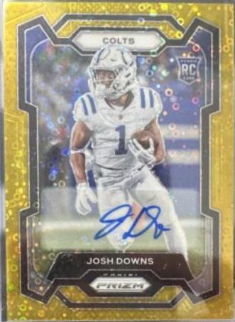 Josh Downs [Autograph Gold] #345