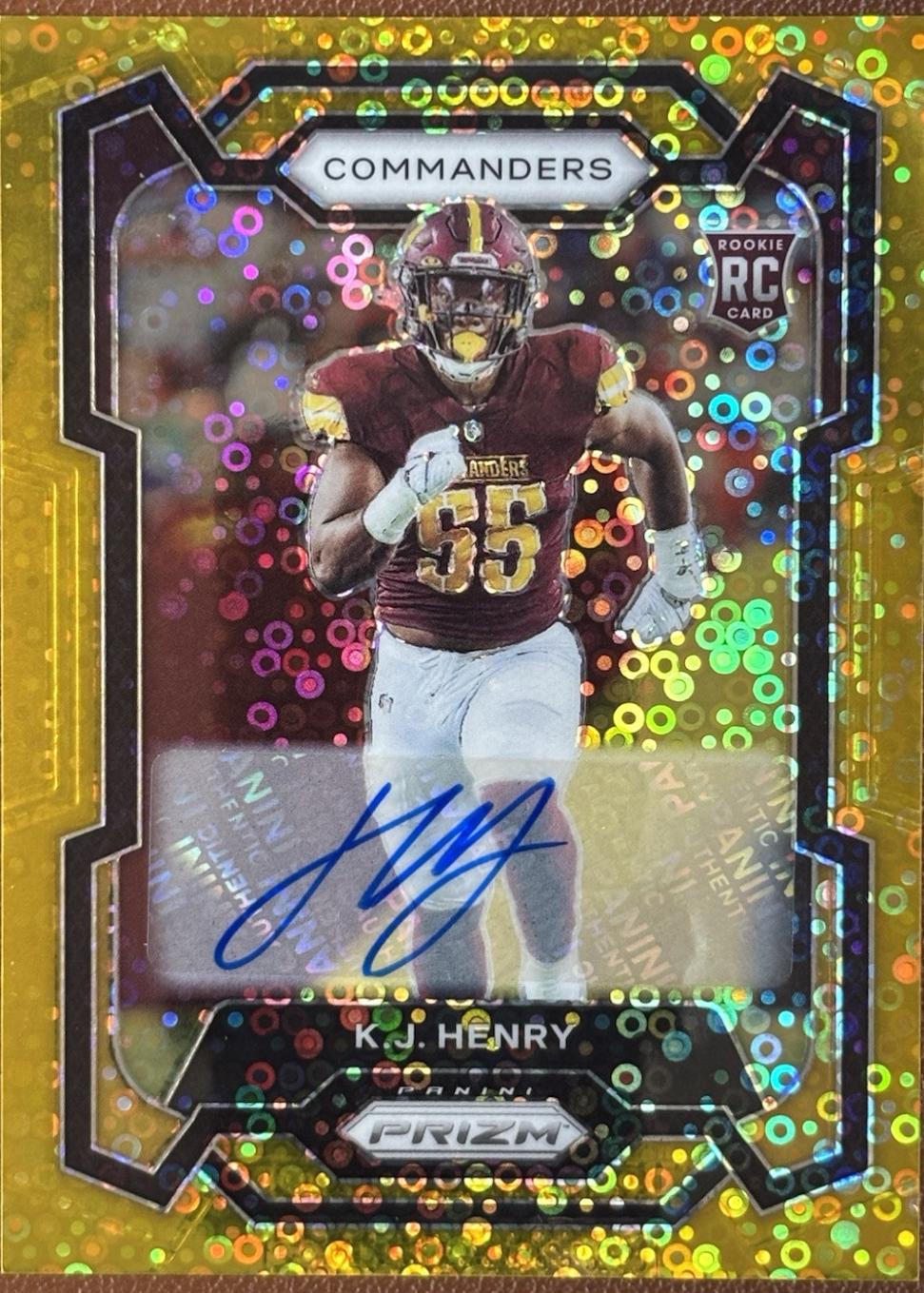 K. J. Henry [Autograph Gold] #400
