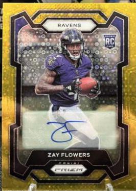 Zay Flowers [Autograph Gold] #307