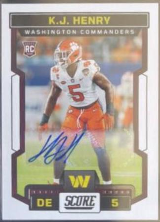 K. J. Henry [Signature] #393