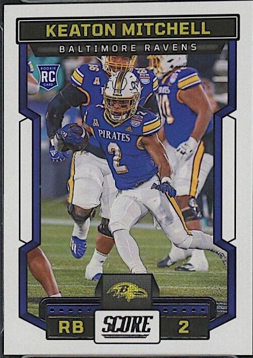 Keaton Mitchell [First Down] #334