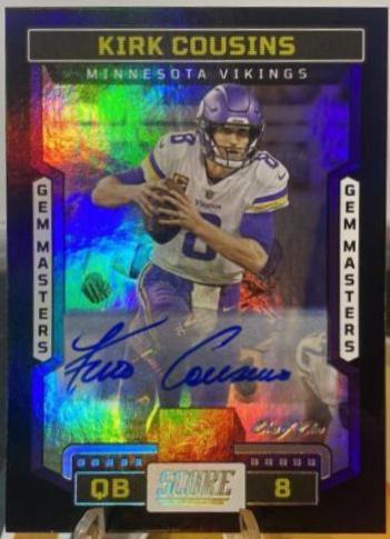 Kirk Cousins [Signature Gem Masters] #111