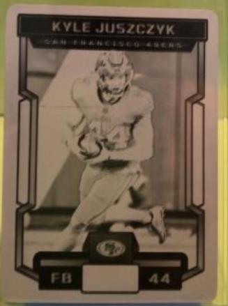 Kyle Juszczyk [Printing Plate] #177