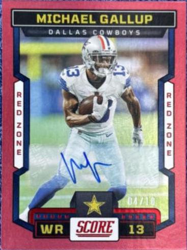 Michael Gallup [Signature Red Zone] #229