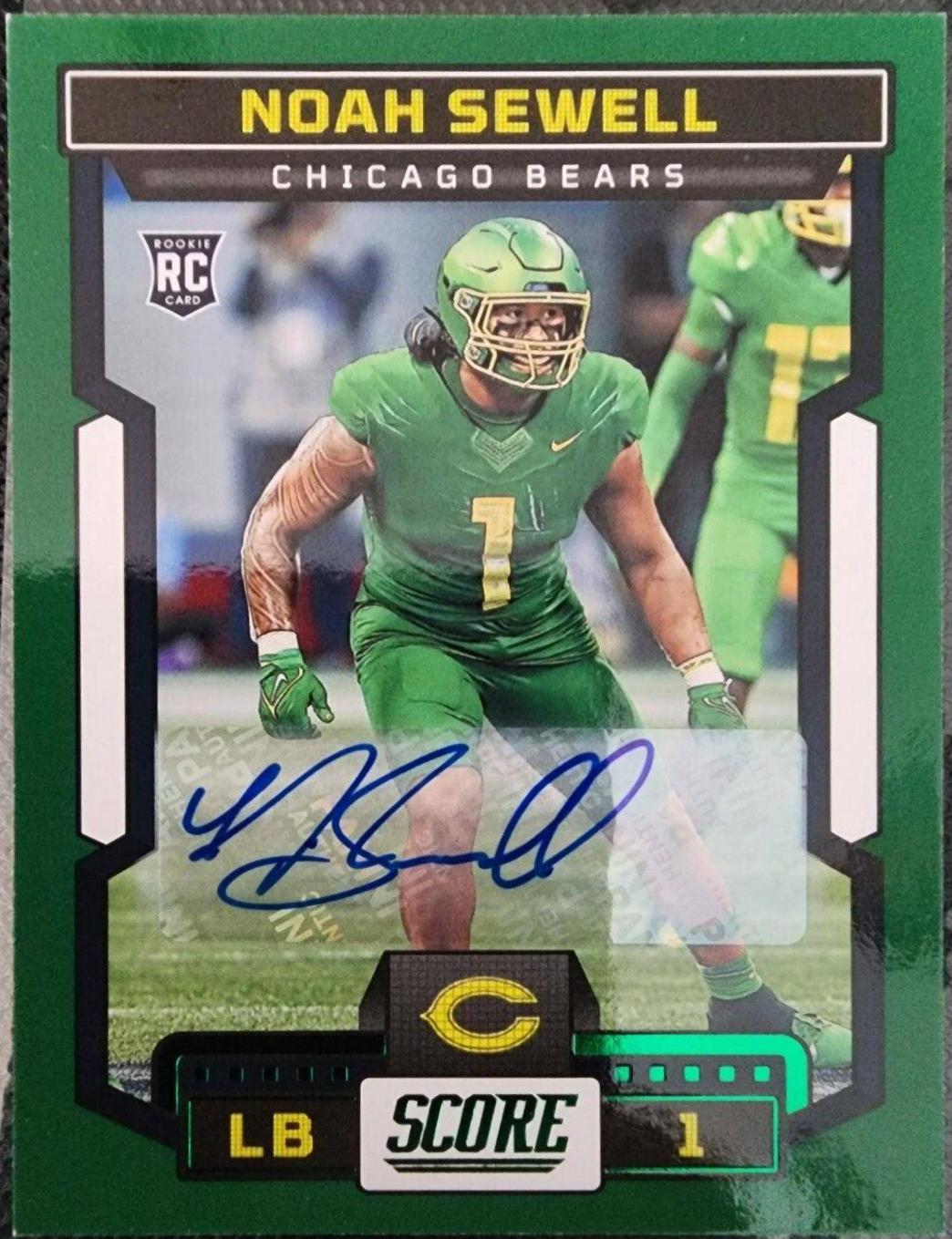 Noah Sewell [Signature Green] #396