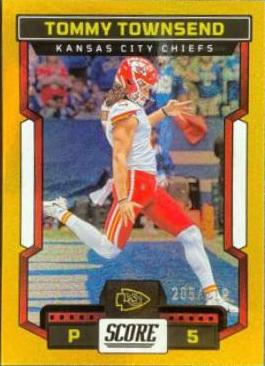 Tommy Townsend [Dots Gold] #128