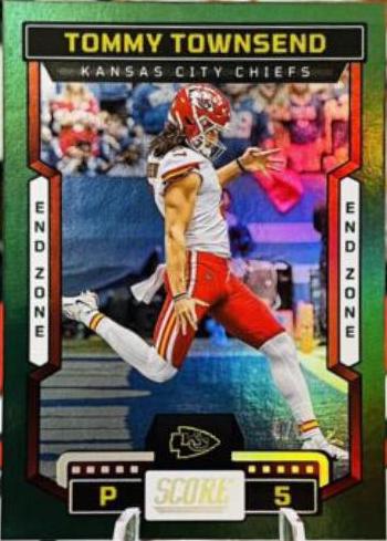 Tommy Townsend [End Zone] #128