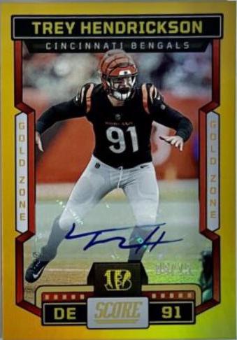 Trey Hendrickson [Signature Gold Zone] #203