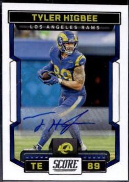 Tyler Higbee [Signature] #163