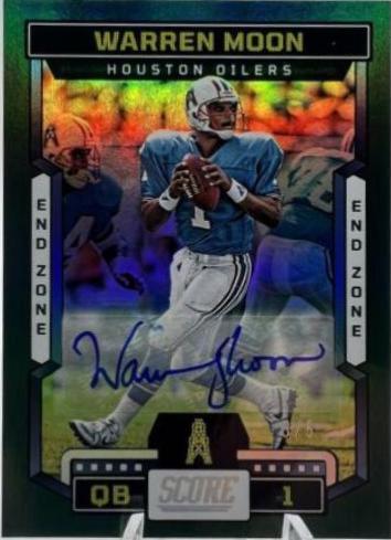 Warren Moon [Signature End Zone] #8