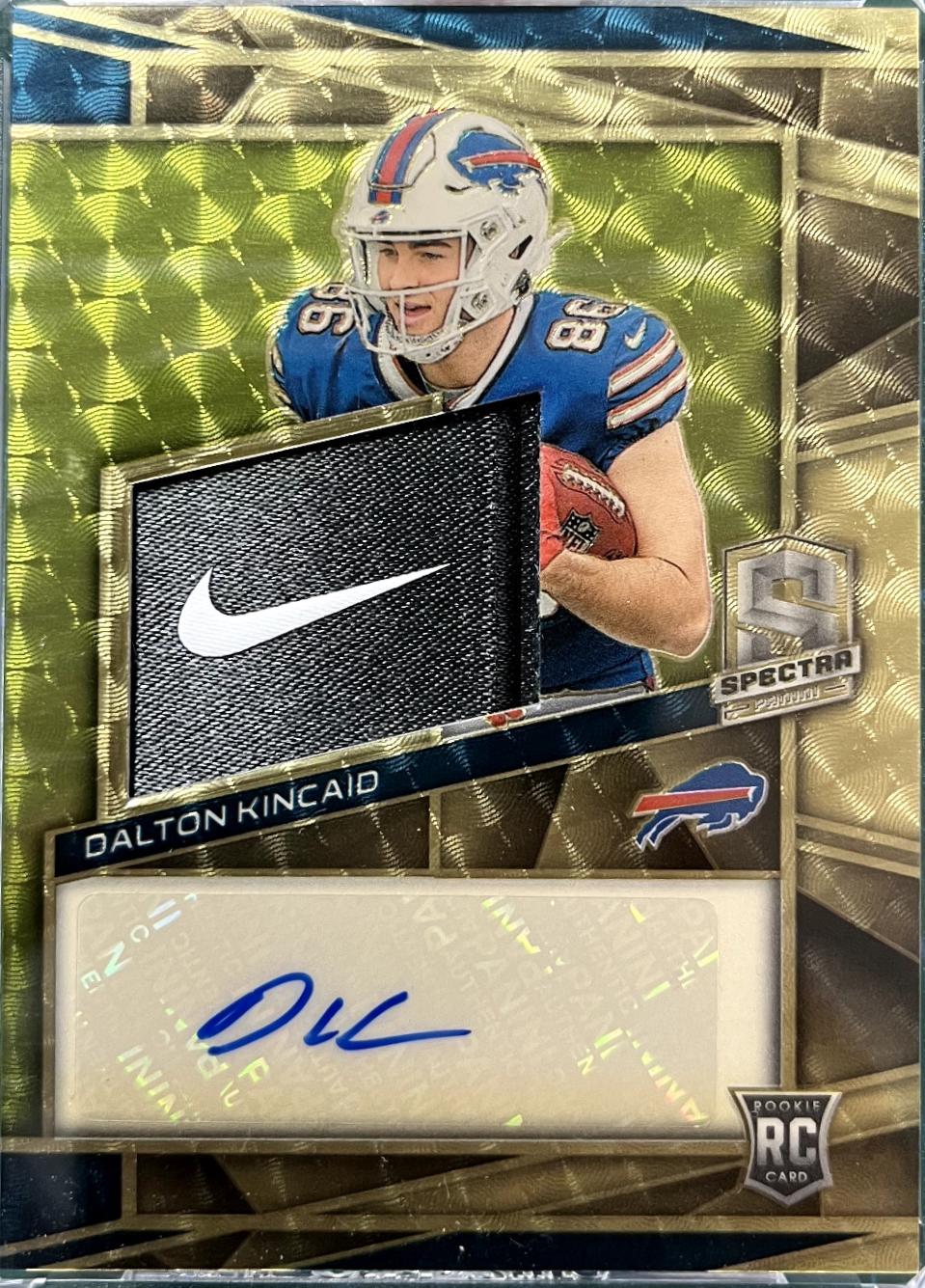 Dalton Kincaid [Nike Swoosh Gold Patch Autograph] #207