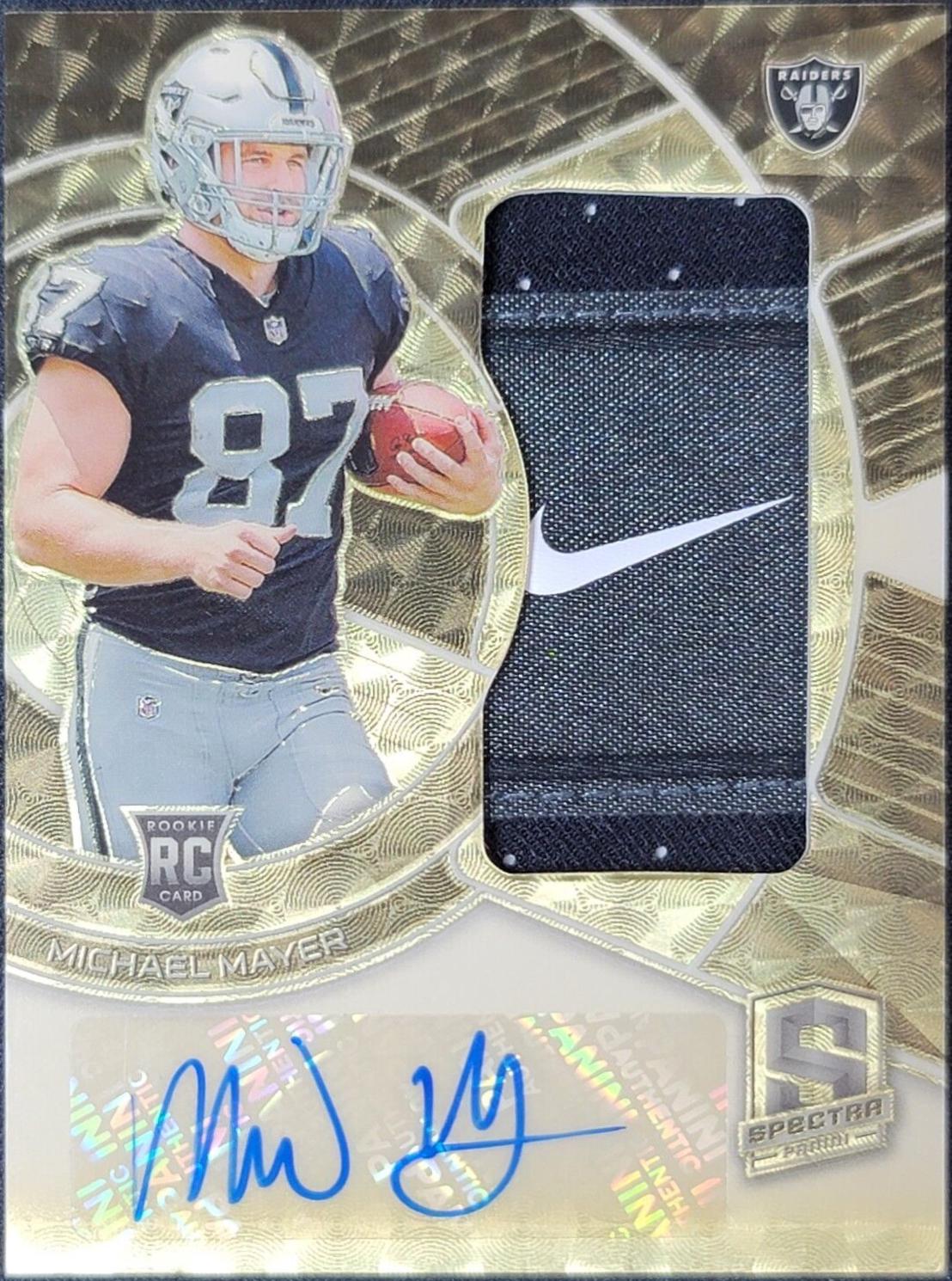 Michael Mayer [Nike Swoosh Gold Patch Autograph] #226