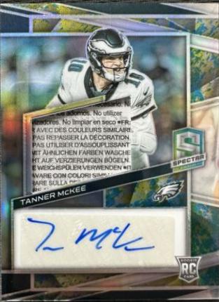 Tanner McKee [Marble Neon Patch Autograph] #222