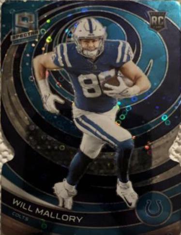 Will Mallory [Blue Neon Die-Cut] #182