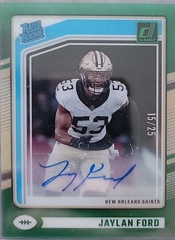 Jaylan Ford [Green Autograph] #92