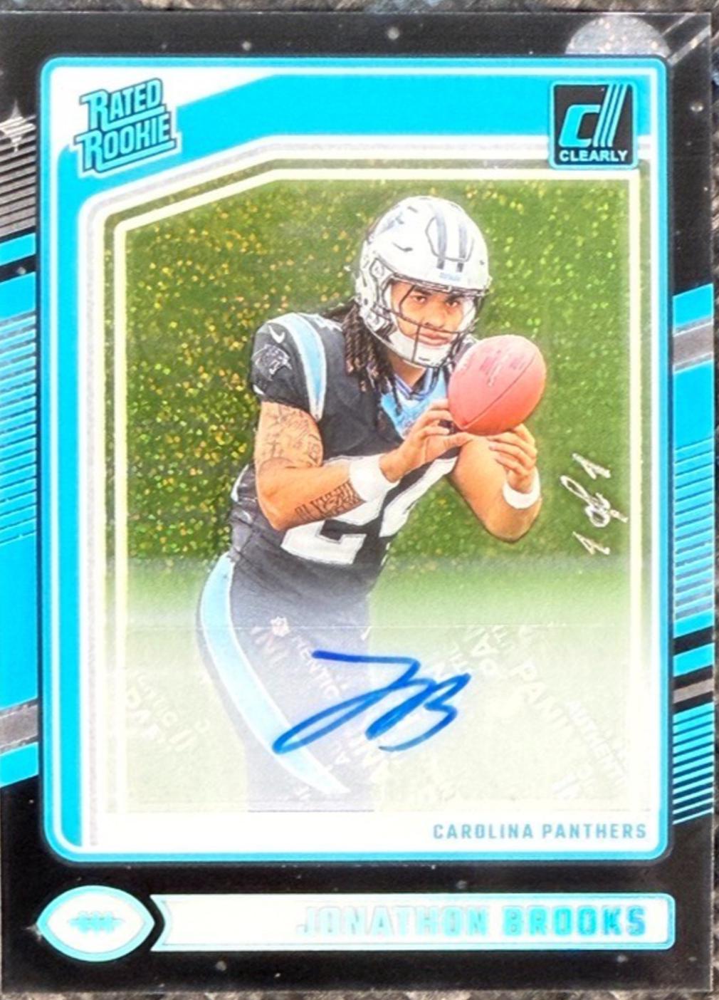 Jonathon Brooks [Black Galactic Autograph] #70