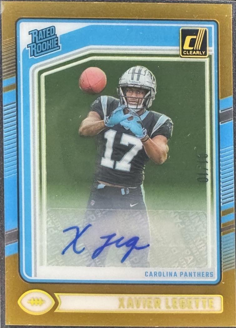 Xavier Legette [Gold Autograph] #66