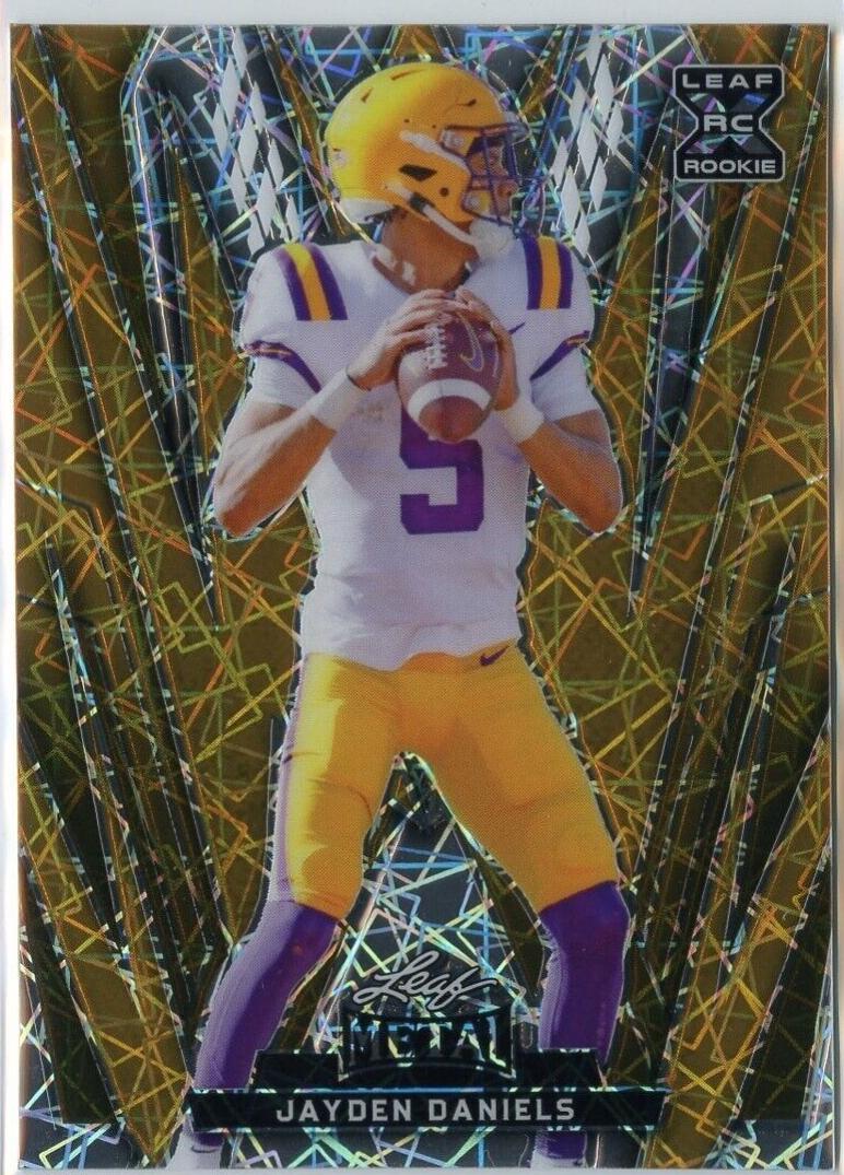 Jayden Daniels [Gold Laser] #152
