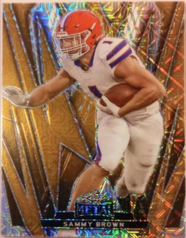 Sammy Brown [Gold Laser] #95