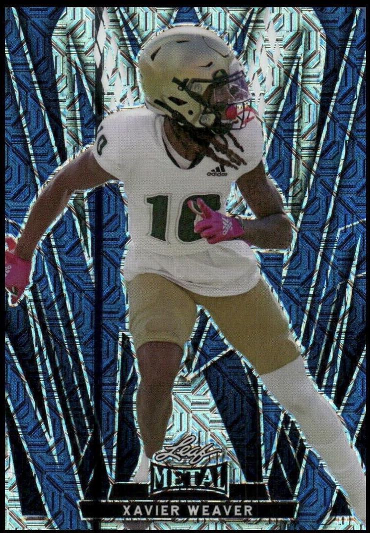 Xavier Weaver [Blue Mojo] #109