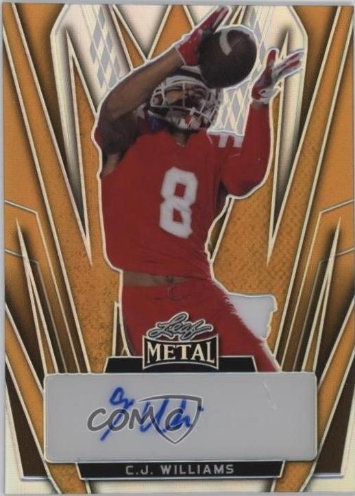 C.J. Williams [Gold Prismatic] #BA-CJW