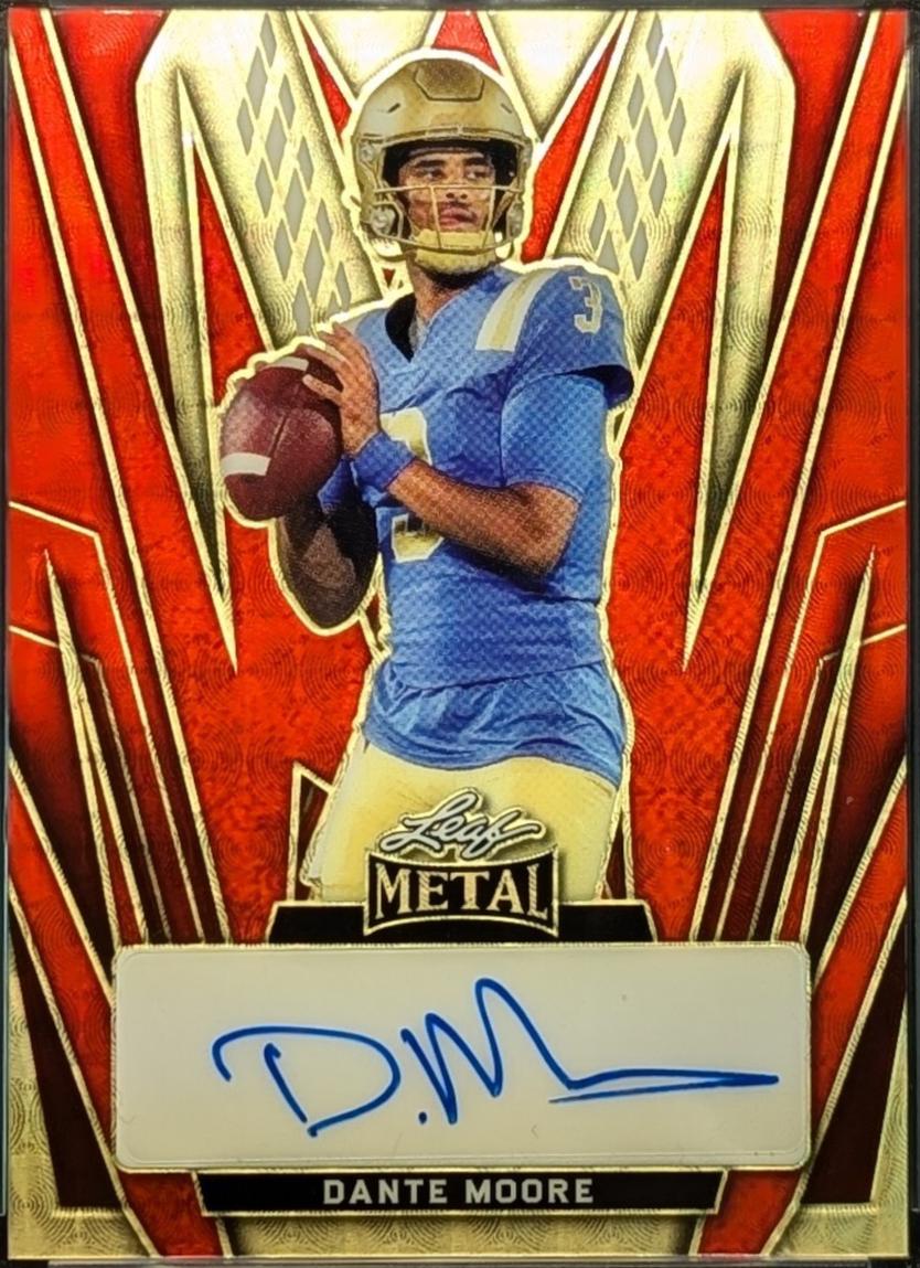 Dante Moore [Gold Prismatic] #BA-DM1