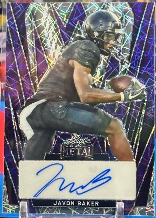 Javon Baker [Purple Laser] #BA-JB1