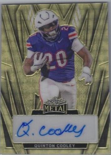 Quinton Cooley [Gold Prismatic] #BA-QC1