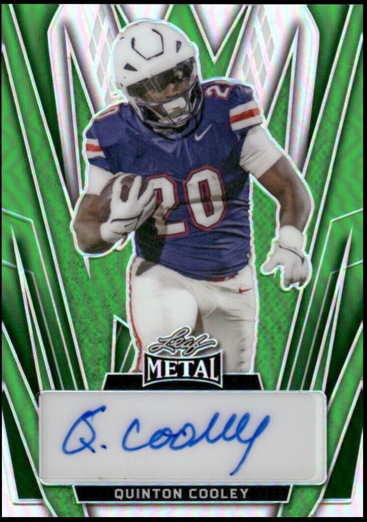 Quinton Cooley [Green Prismatic] #BA-QC1