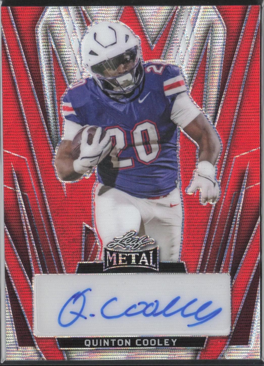 Quinton Cooley [Red Wave] #BA-QC1